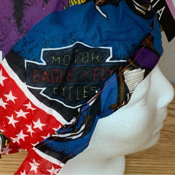 BANDANA SKULL CAP (Get all three as pictured) Unisex one size fits most - Picture 7 of 10